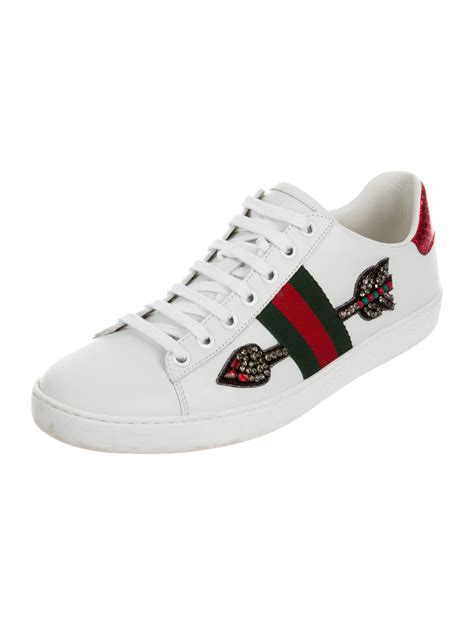 gucci ace arrow sneakers|gucci ace low top sneakers.